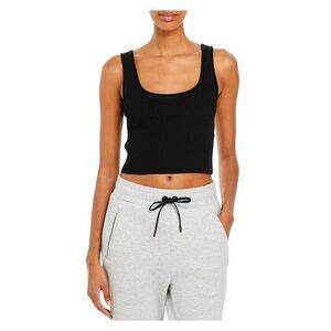 3.1 PHILLIP LIM Womens Sleeveless Scoop Neck Crop Top